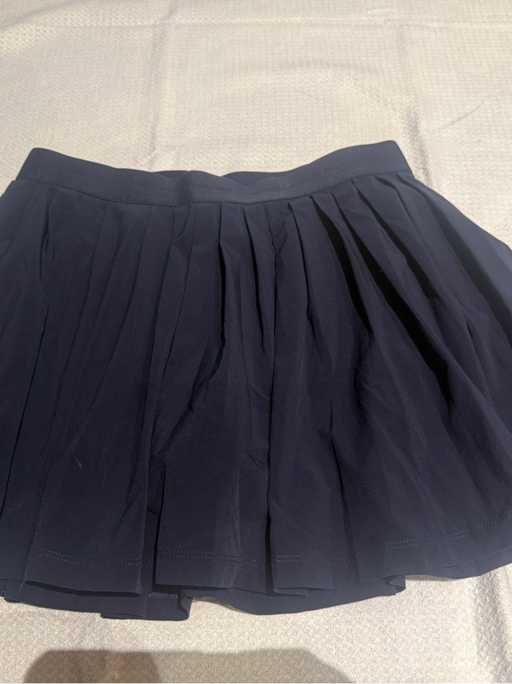 Athleta Girl Navy Pleated Skirt
